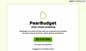 Pearbudget.com thumbnail
