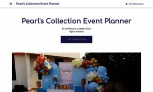 Pearls-collection-event-planner.business.site thumbnail