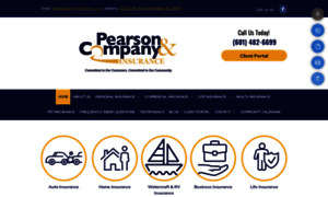 Pearson-insurance.com thumbnail