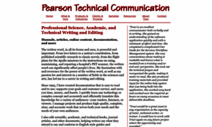 Pearsontechcomm.com thumbnail