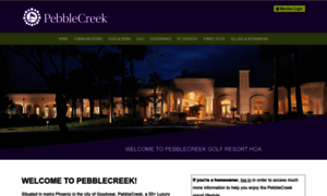 Pebblecreekhoa.org thumbnail