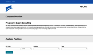 Pecinc.careerplug.com thumbnail