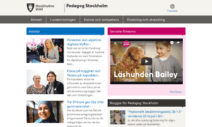 Pedagogstockholm.se thumbnail