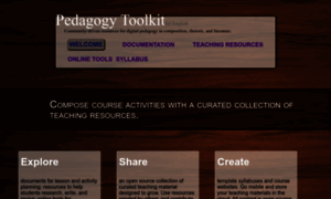 Pedagogy-toolkit.org thumbnail