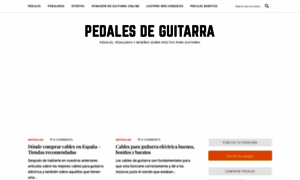 Pedalesdeguitarra.com thumbnail