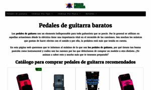 Pedalesdeguitarra.es thumbnail