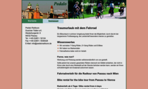 Pedaloradtours.de thumbnail