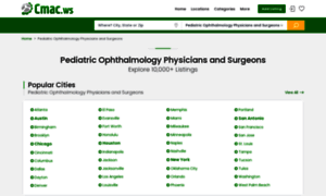 Pediatric-ophthalmology-physicians.cmac.ws thumbnail