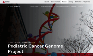 Pediatriccancergenomeproject.org thumbnail