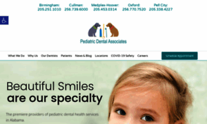 Pediatricdentalassociatesal.com thumbnail