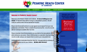 Pediatrichealthcenter.com thumbnail