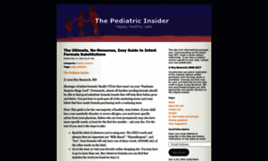 Pediatricinsider.wordpress.com thumbnail