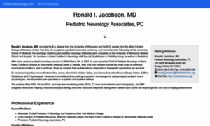 Pediatricneurology.com thumbnail