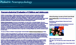 Pediatricneuropsychology.com thumbnail