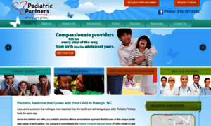 Pediatricpartnersraleigh.com thumbnail