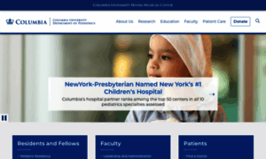 Pediatrics.columbia.edu thumbnail