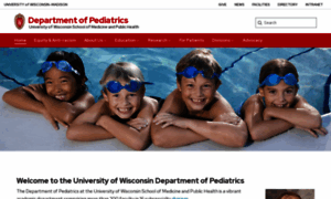 Pediatrics.wisc.edu thumbnail