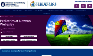 Pediatricsatnewtonwellesley.com thumbnail