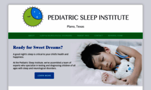 Pediatricsleepinstitute.com thumbnail