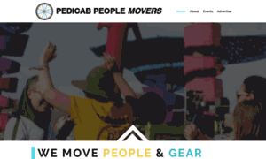 Pedicabpeoplemovers.com thumbnail