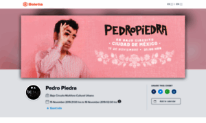 Pedro-piedra.boletia.com thumbnail