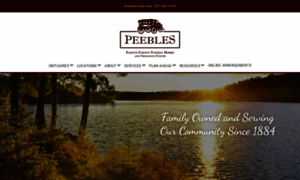 Peeblesfuneralhome.com thumbnail