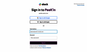 Peekin.slack.com thumbnail