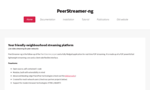 Peerstreamer.org thumbnail