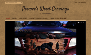 Peeweeswoodcarvings.com thumbnail