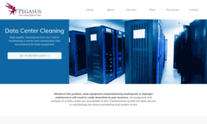 Pegasusdatacentercleaning.com thumbnail