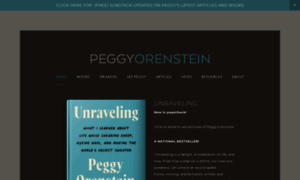 Peggy-orenstein.squarespace.com thumbnail