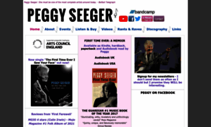 Peggyseeger.com thumbnail