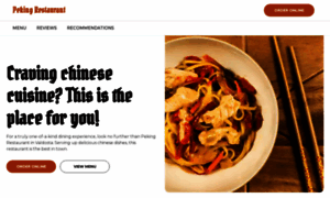 Pekingrestaurantga.com thumbnail