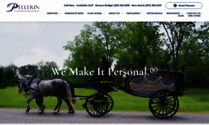 Pellerinfuneralhome.com thumbnail