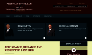 Pelleylaw.com thumbnail