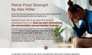 Pelvicfloorstrong.org thumbnail