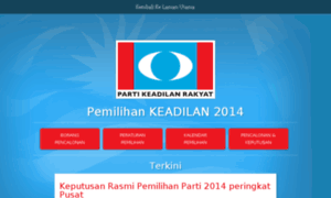 Pemilihan2014.keadilanrakyat.org thumbnail
