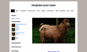 Penborngoats.com thumbnail