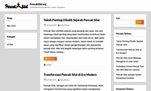 Pencaksilat.org thumbnail