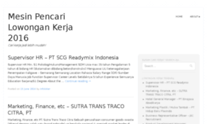 Pencarilowongankerja.com thumbnail