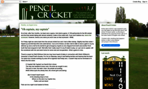 Pencilcricket.blogspot.com thumbnail