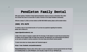 Pendletondental.com thumbnail