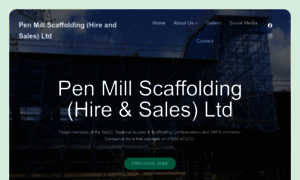 Penmillscaffolding.co.uk thumbnail