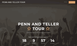Pennandtellertour.com thumbnail