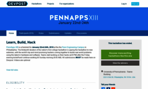 Pennapps-xiii.devpost.com thumbnail