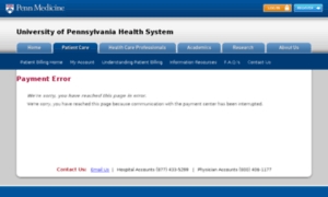 Pennmedbill.centaradata.net thumbnail