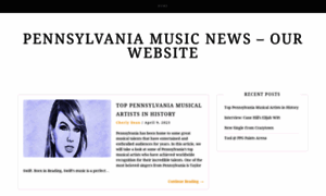 Pennsylvaniamusicnews.com thumbnail