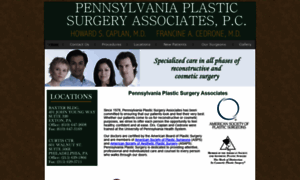 Pennsylvaniaplasticsurgeryassociates.com thumbnail