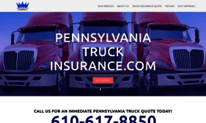 Pennsylvaniatruckinsurance.com thumbnail