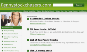 Pennystockchasers.com thumbnail